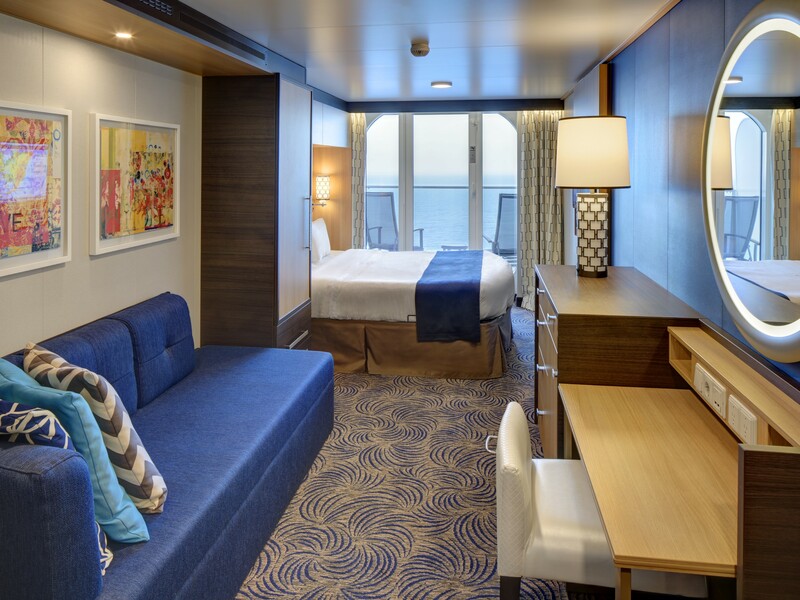 Connecting Oceanview Balcony